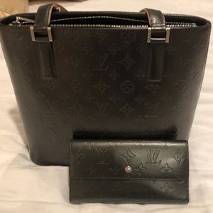 Louis Vuitton Bag and wallet, both authentic